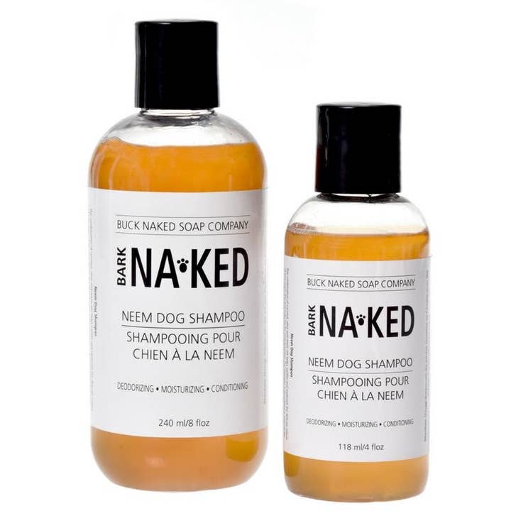 Neem Dog Shampoo - 118 ml/4 oz for wholesale by Buck Naked Soap Company