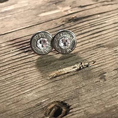 9mm Bullet Earrings for wholesale by Jill's Jewels