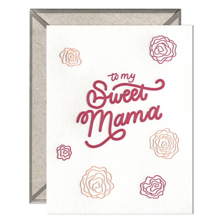 Sweet Mama - Mother's Day card for wholesale by INK MEETS PAPER