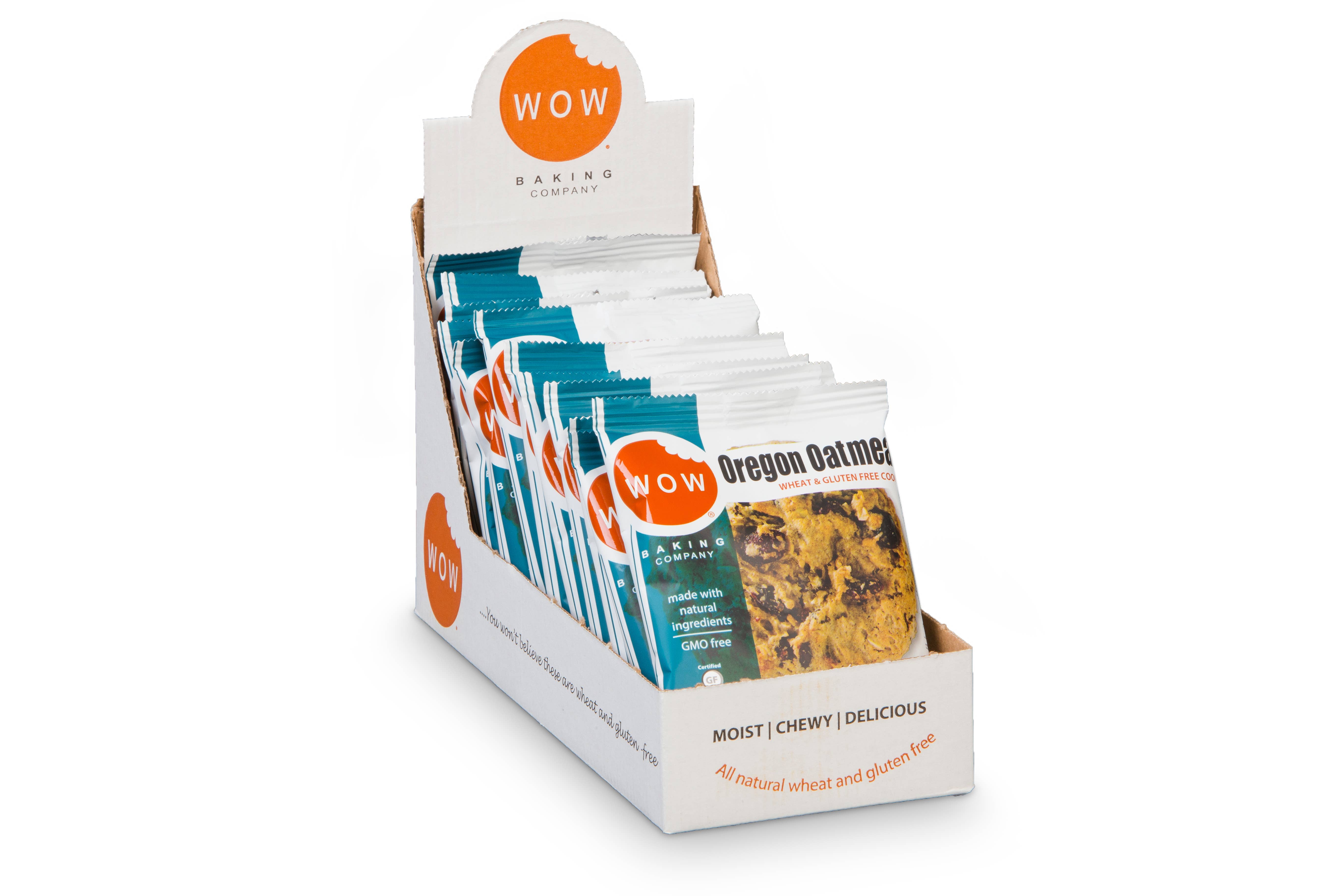 WOW Baking Company - Wholesale Cookie - Gluten-Free Oregon Oatmeal Cookie Grocery Singles1