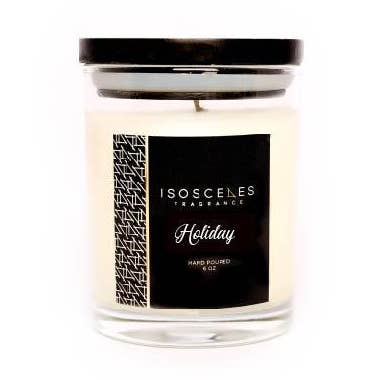 6oz Glass Jar - Holiday for wholesale by Isosceles Fragrance