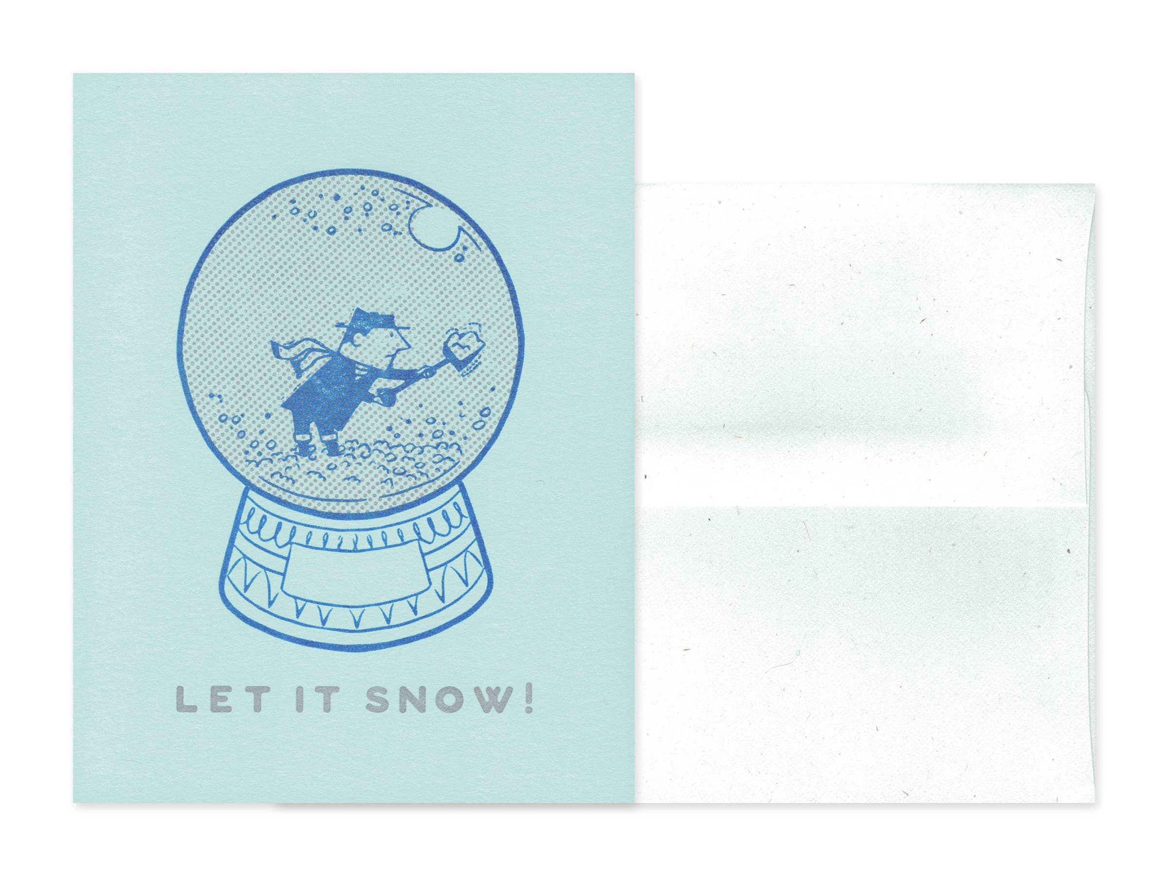 REMOVED BRAND - Wholesale Christmas Card - Let It Snow Holiday Greeting Card0