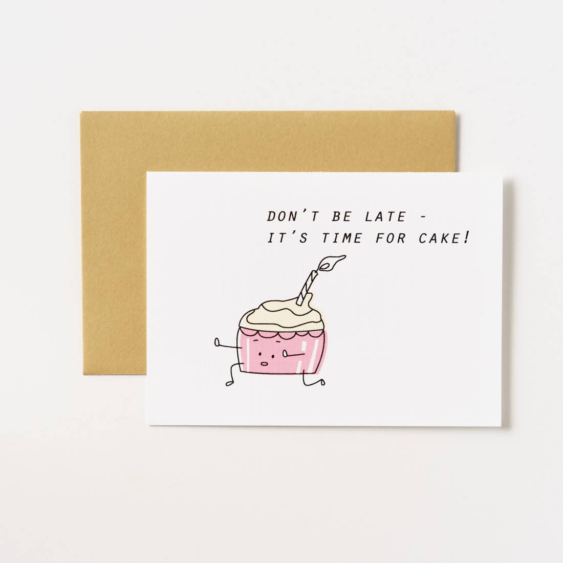 ILOOTPAPERIE - Wholesale Birthday Card - Runaway Cupcake Birthday Greeting Card0
