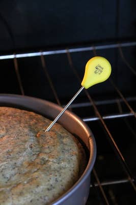 Lemon Poppy Inc. - Wholesale Kitchen Tool/Gadget - CLOSEOUT Cake Tester with Yellow Silicone Handle1