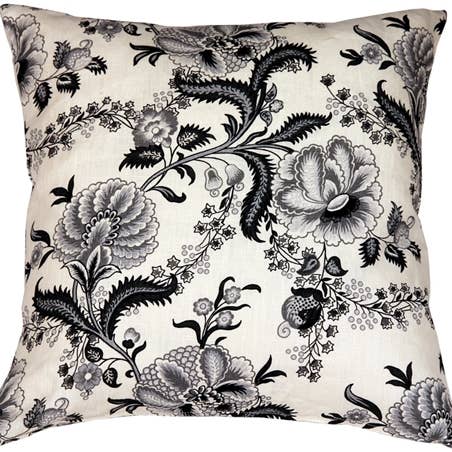 50,8 x 50,8 cm Toskana Leinen Blumendruck Wurfkissen für den Großhandel von Pillow Decor