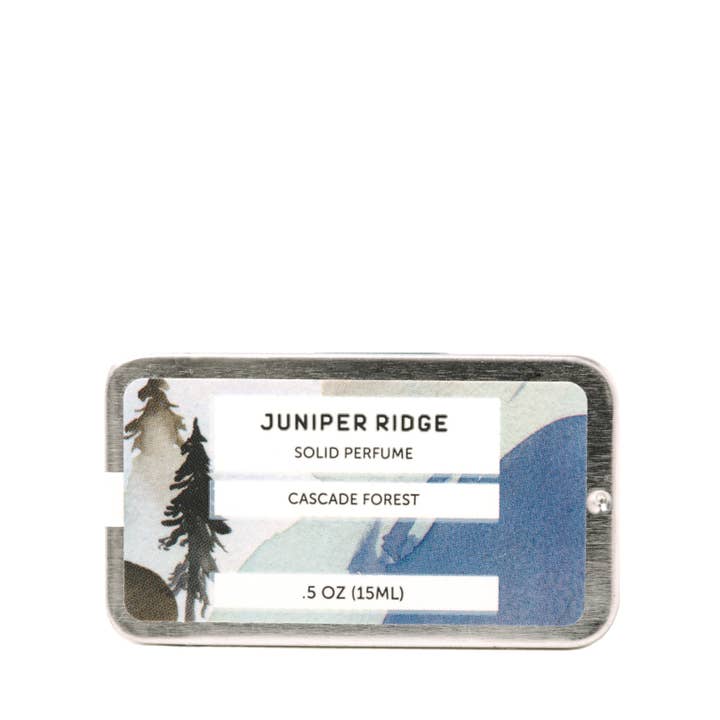 Profumo solido Cascade Forest per la vendita all'ingrosso da parte di Juniper Ridge