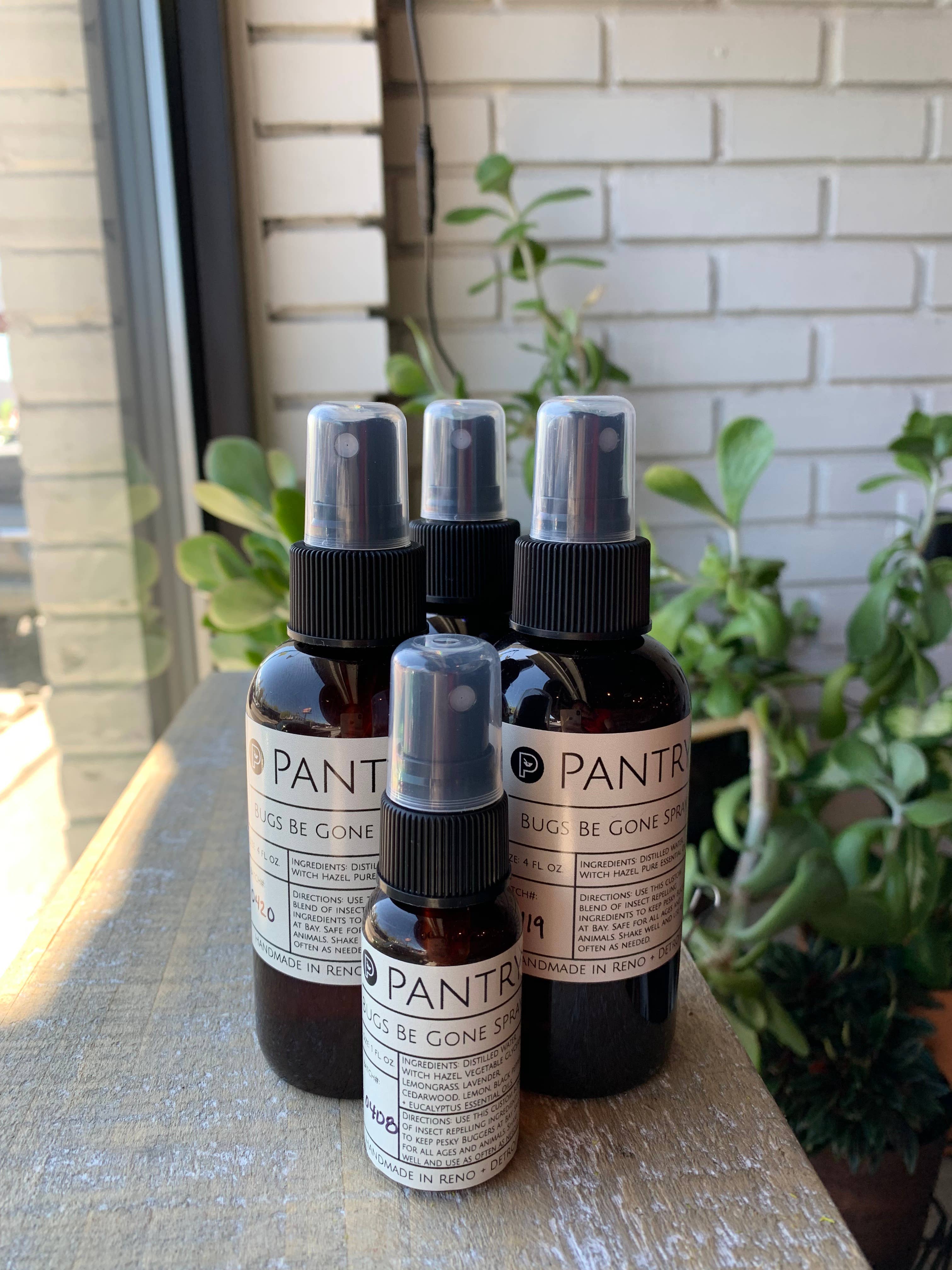 Pantry Products - Skin, Body, + Wellness - Wholesale Insect Repellent - Bugs-Be-Gone Bug Spray - Non-Toxic Bug Repellant0