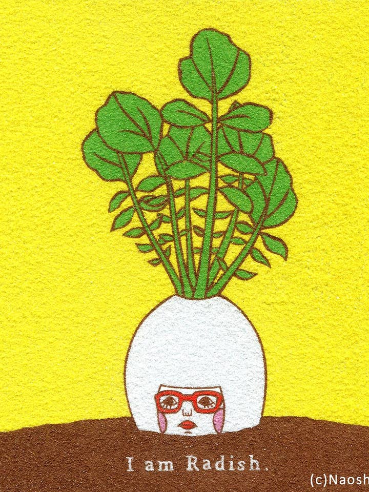 【8×10 kunstdruk】Ik ben radijs voor wholesale door Naoshi
