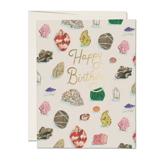 Birthday Gems birthday greeting card for wholesale by Red Cap Cards