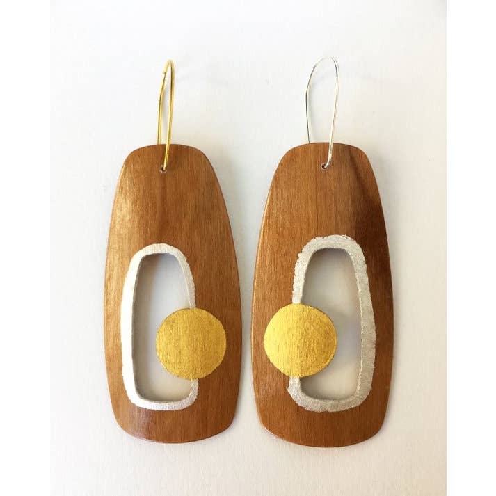 Sunny Window Mod Earring for wholesale by Kohli Kraft