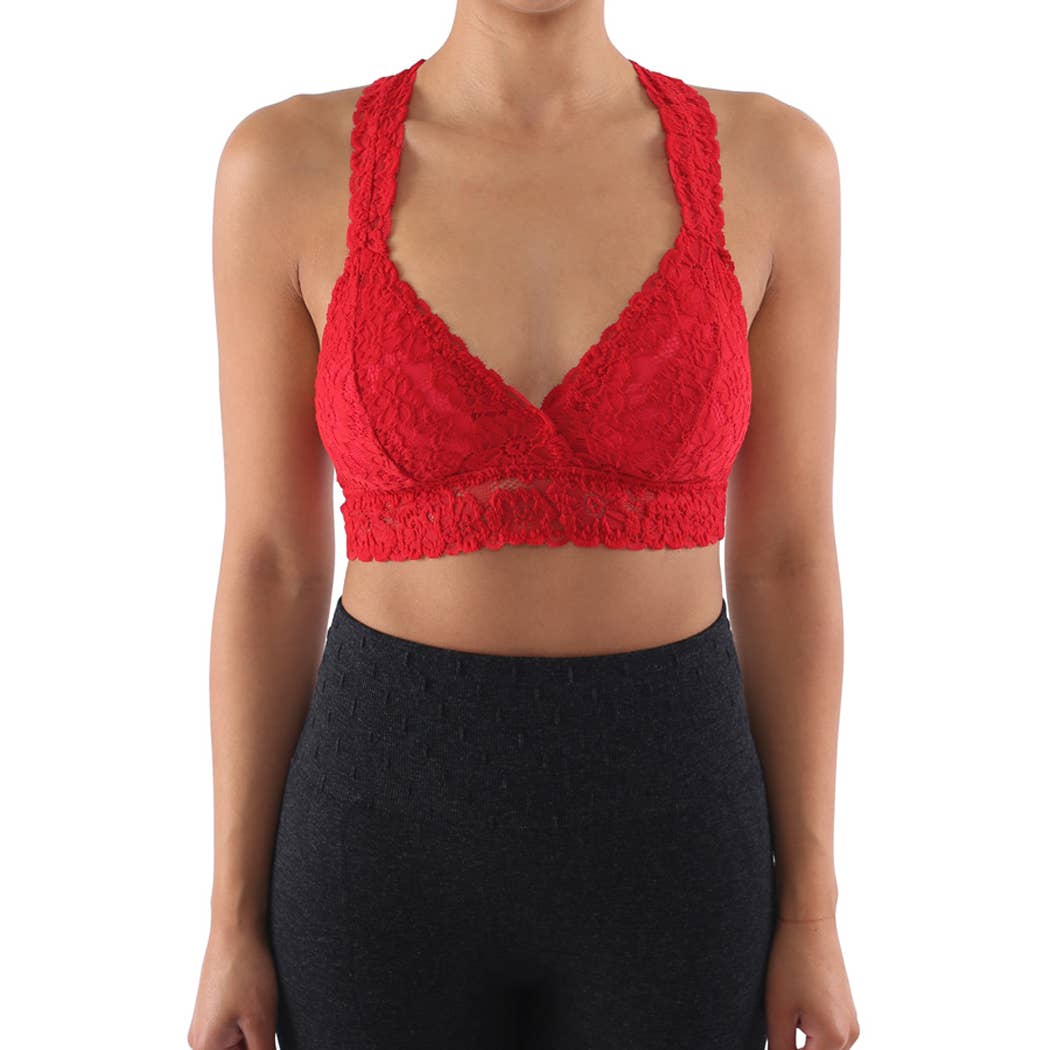 ITZON - Wholesale Bralette - Women's - B82 Lace Bra Top5