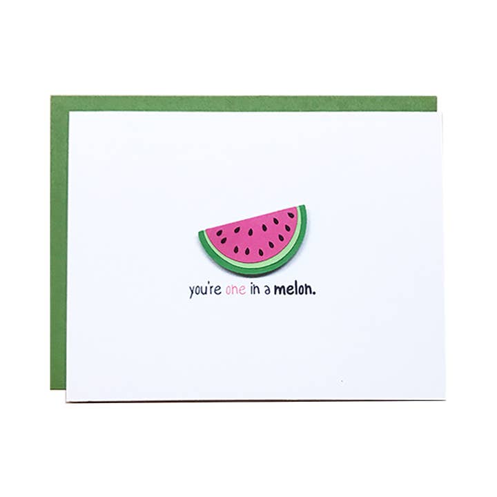 Sei uno in una carta melone per la vendita all'ingrosso da parte di Pepper Pop