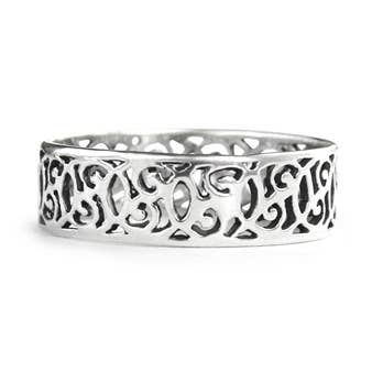 Infinity Filigran Ring för wholesale av Great Falls Jewelry