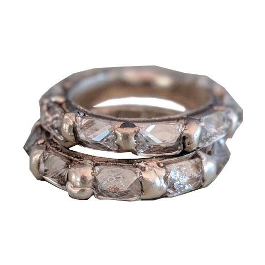 Sterling Silver and CZ Orbita Ring for wholesale by Sweet 1985