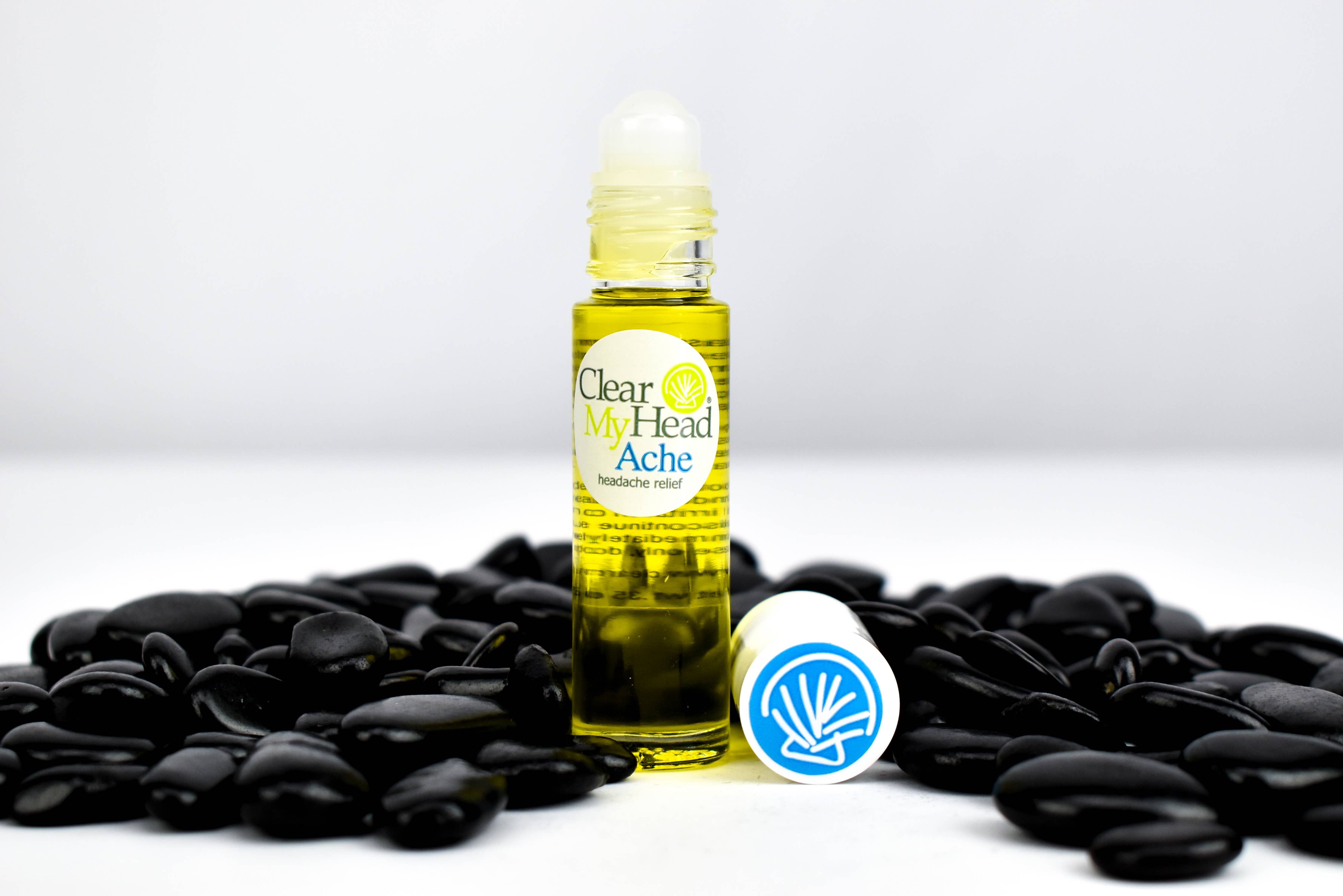 Clear My Head Ltd - Wholesale Essential Oil Roll-On - Ache Roll-On Natural Aromatherapy Headache Relief for Retail4