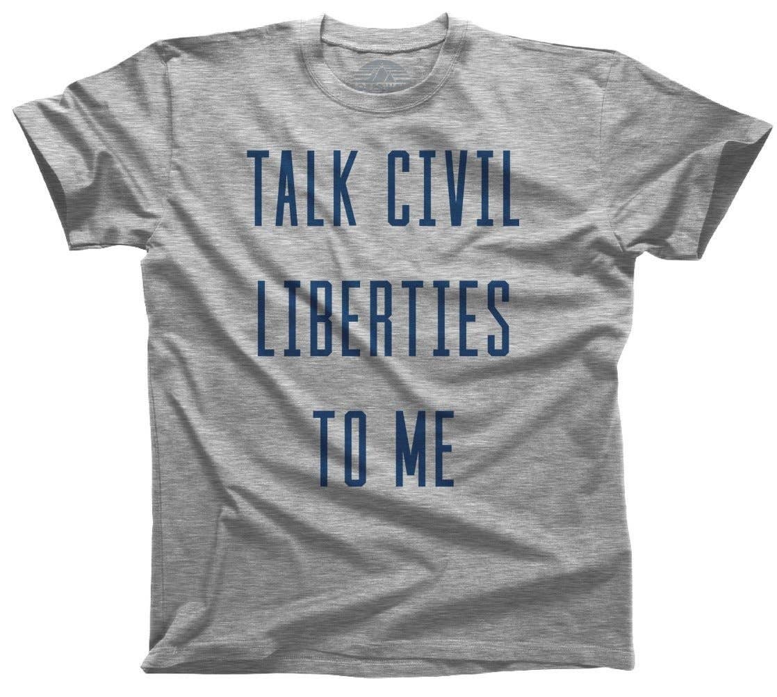 Boredwalk - Wholesale Screen Printed T-Shirt - Men's - Men's Talk Civil Liberties to Me T-Shirt6