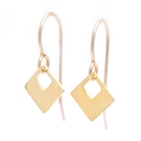 #GFE011 - Pendientes de Relleno de Oro para venta al por mayor de Soasa Designs