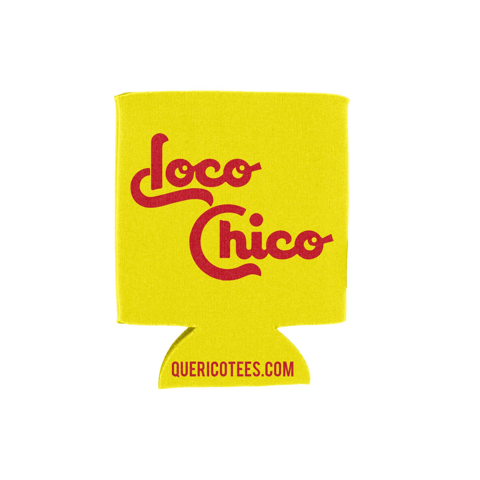 Que Rico T-Shirt Co. - Wholesale Drink Huggers & Koozies - Loco Chico Can Cooler