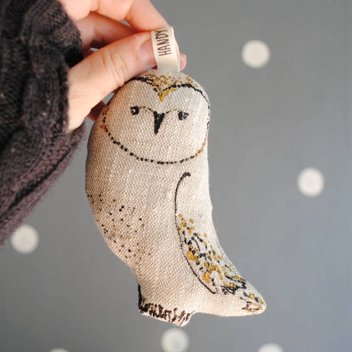 Enfeite de Coruja-da-igreja, Totem de Animal da Floresta por atacado de HandyHappy