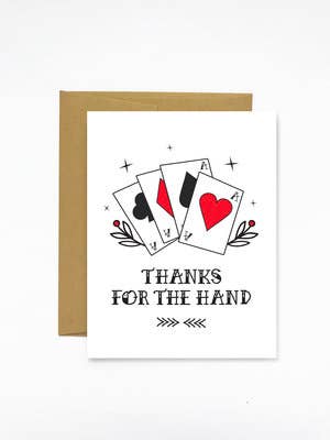 Merci pour la main pour la vente par BoxBerry