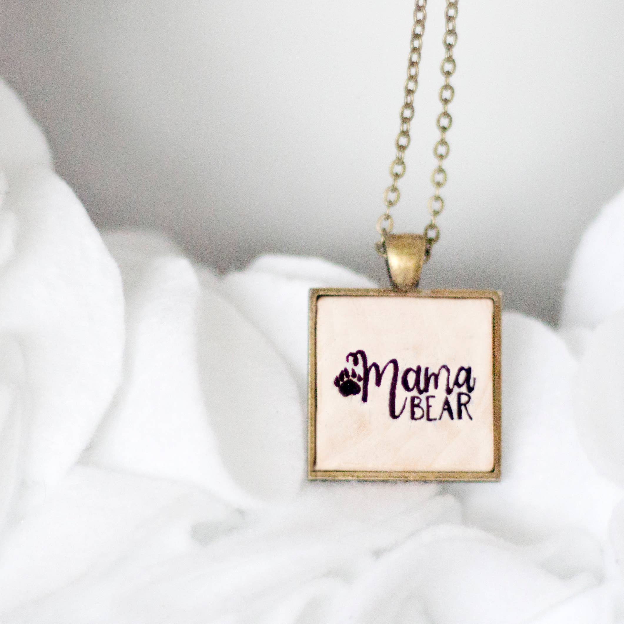 Little Allegory - Wholesale Pendant/Charm Necklace - Mama Bear Necklace1