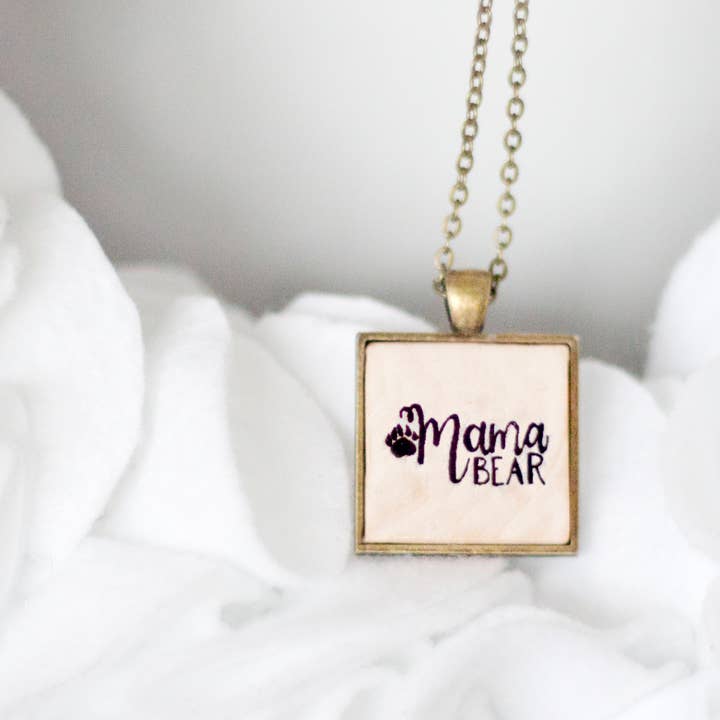 Little Allegory - Wholesale Pendant/Charm Necklace - Mama Bear Necklace1