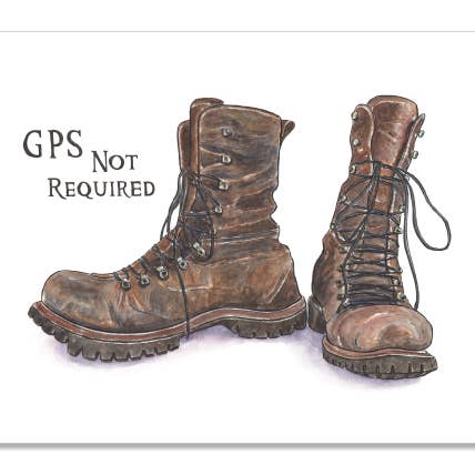 Travelling Boots — Art Print 8"x10" *SALE for wholesale by Gotamago