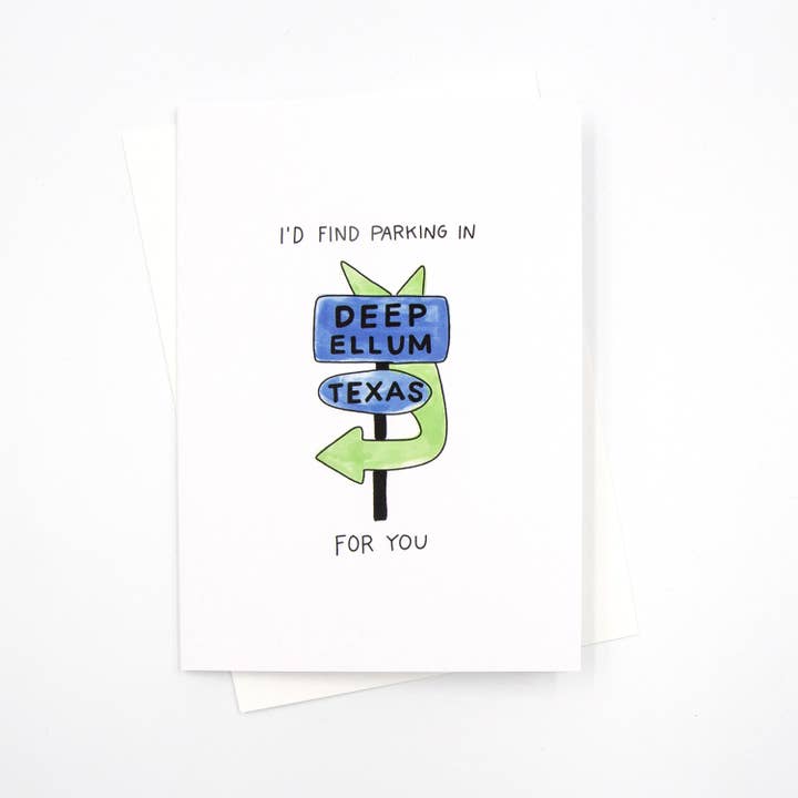 Deep Ellum Card for wholesale by Fresherthan