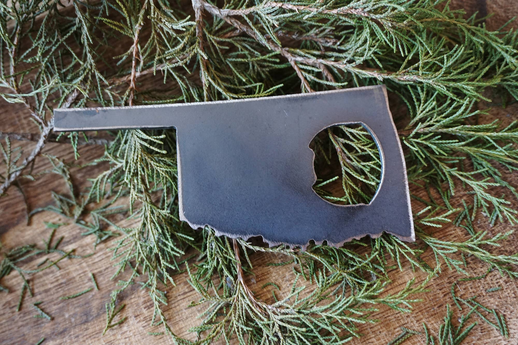 BE Creations & Designs, Inc. - Wholesale Bottle/Wine Opener - Oklahoma State Metal Bottle Opener made from recycled steel1