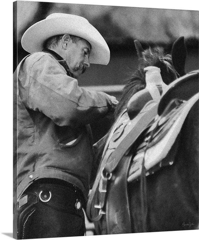 Amanda Smith Western Art, LLC - Wholesale Art Print - When You're Ready To Ride Canvas Print0