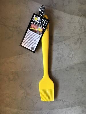 Lemon Poppy Inc. - Wholesale Basting Brush - CLOSEOUT Basting Brush In Yellow with Hangtag0