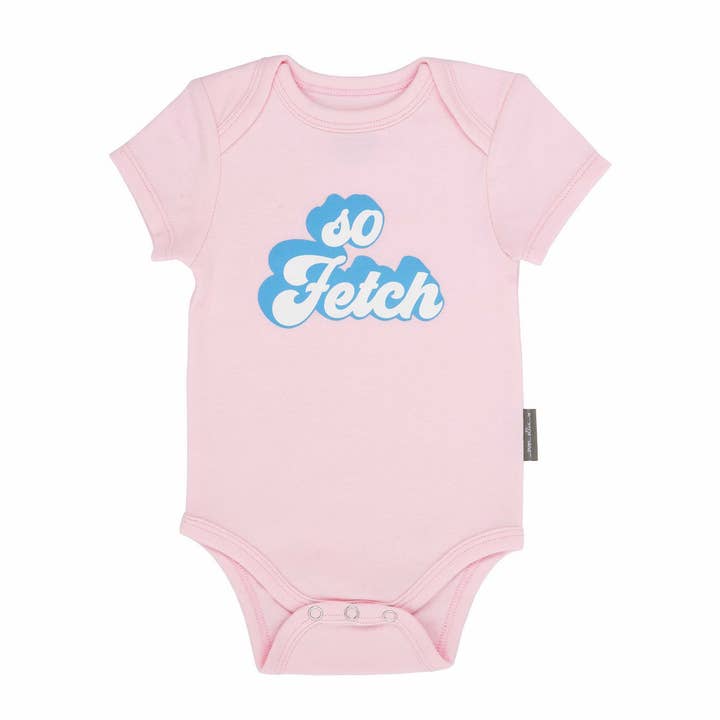 SALE 3 - 6 Months Pink So Fetch Onesie for wholesale by Totalee Gift