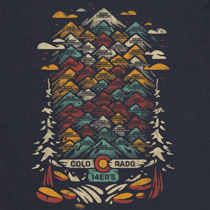 YoColorado - Wholesale Screen Printed T-Shirt - Unisex - Long Sleeve - Unisex 14er4