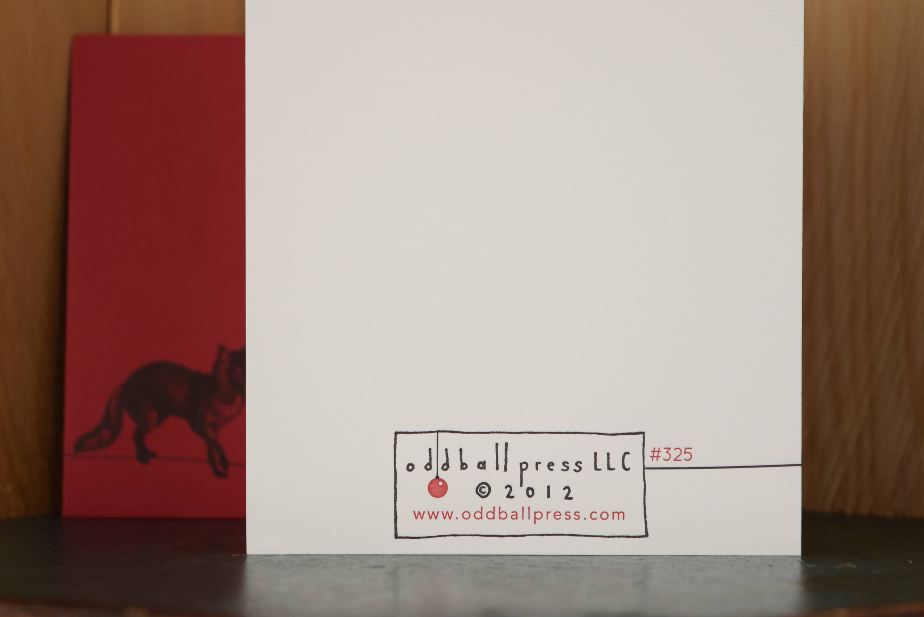 Oddball Press LLC - Wholesale Christmas Card - Tree of Life Card3