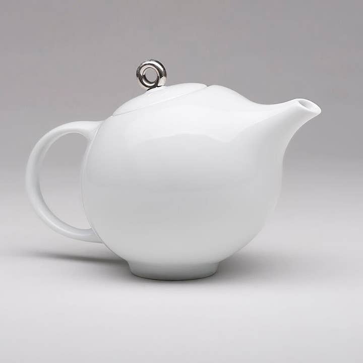 Maia Ming Designs - Wholesale Tea Pot - Eva Teapot - White Porcelain