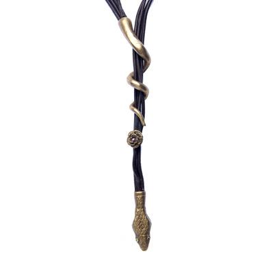 Collier Lariat Serpent pour la vente par Alkemie Jewelry