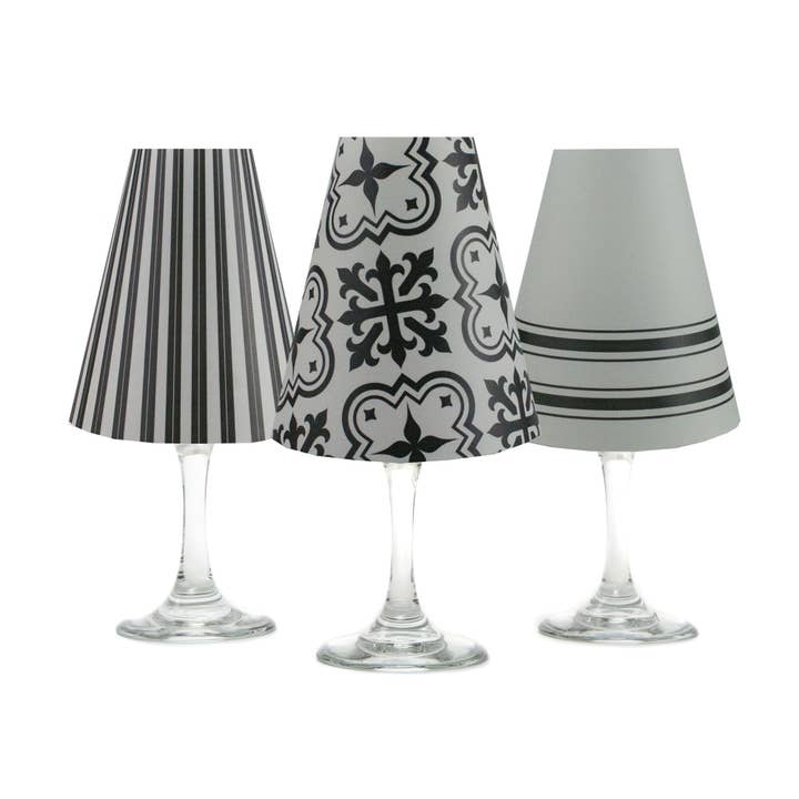 Tons de vidro de vinho preto moderno da fazenda por atacado de di Potter