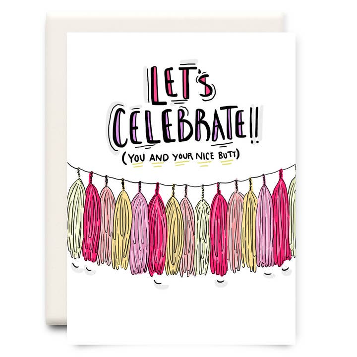 Your Nice Butt | Birthday Greeting Card for wholesale by Inkwell Cards