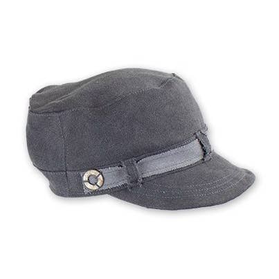 Chapeau militaire Vicki Toile Gris pour la vente par ReLoved by Honey and Me featuring Simply Saguaro
