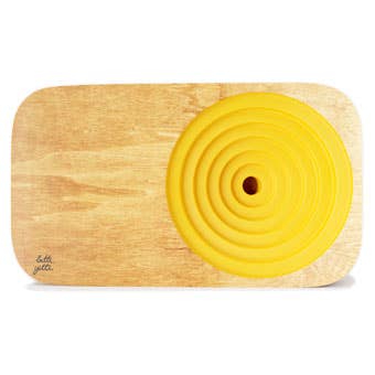 Bitti Gitti Design Workshop - Wholesale Speakers - Yolk Yellow Wooden Sound System