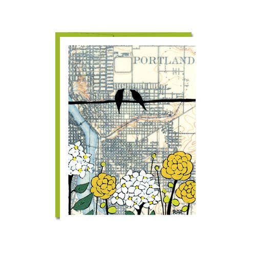 Pretty Portland Card for wholesale by Rachel Austin
