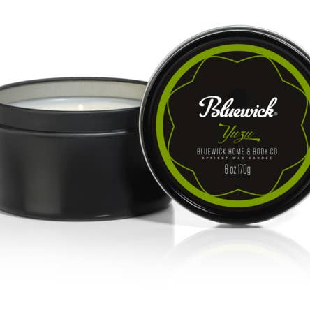 Vela de lata de viagem Yuzu por atacado de Bluewick