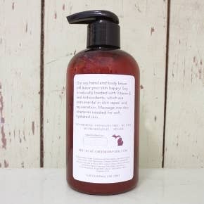 Green Daffodil Bath & Body - Wholesale Body Cream/Lotion - Traverse City Cherry Soy Lotion Pump Bottle - Michigan2