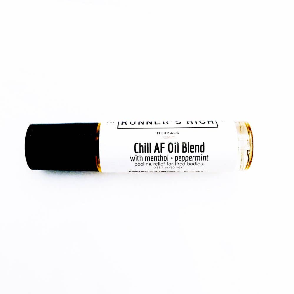 Runner’s High Herbals - Wholesale Healing Salve/Balm/Cream - Chill Af Roll-On Oil Blend - 10 ml0