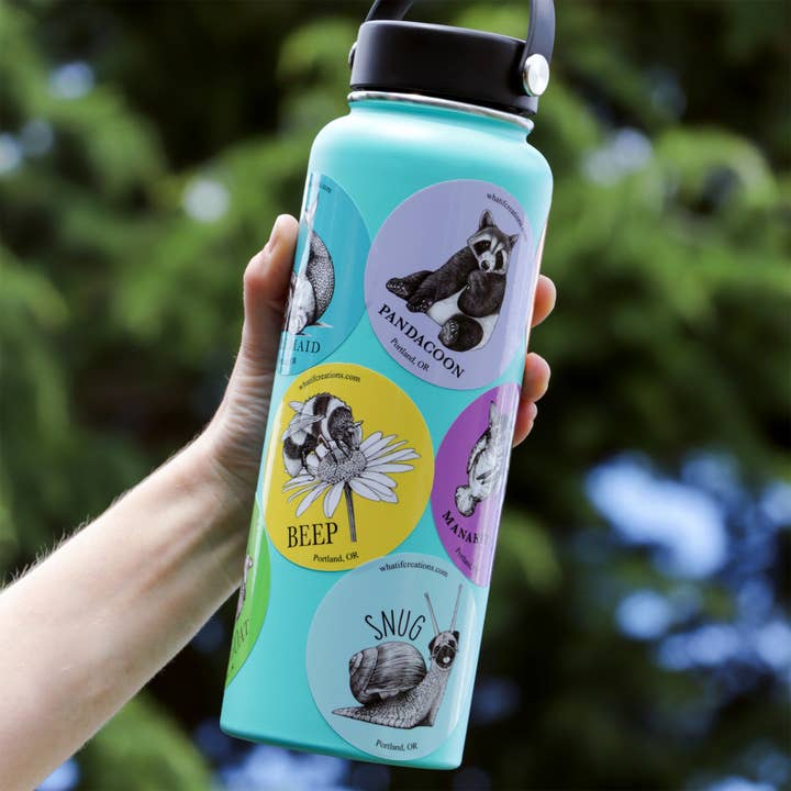 Whatif Creations – Großhandel Aufkleber – Beagle Eagle 3" Vinyl-Aufkleber2