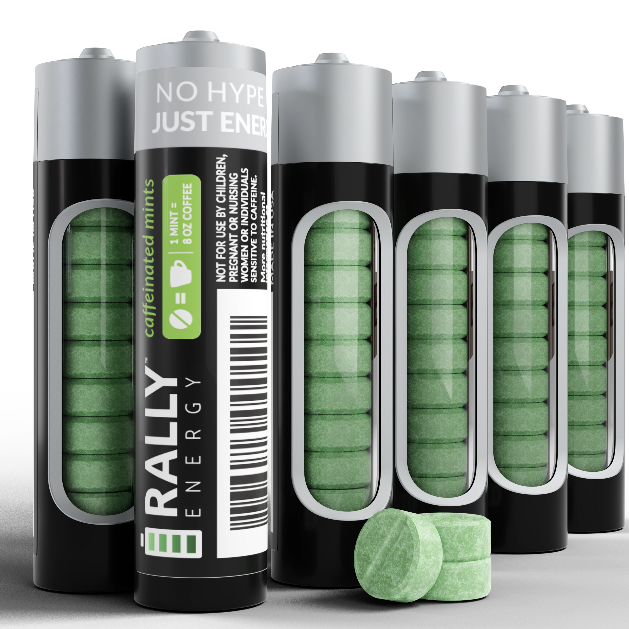 Rally energy - Wholesale Mints - Peppermint Rally Energy Battery2