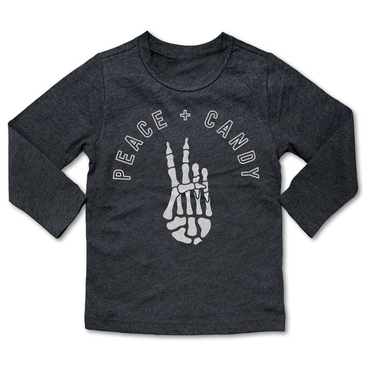 Camiseta de manga comprida Peace + Candy por atacado de Rivet Apparel Co.