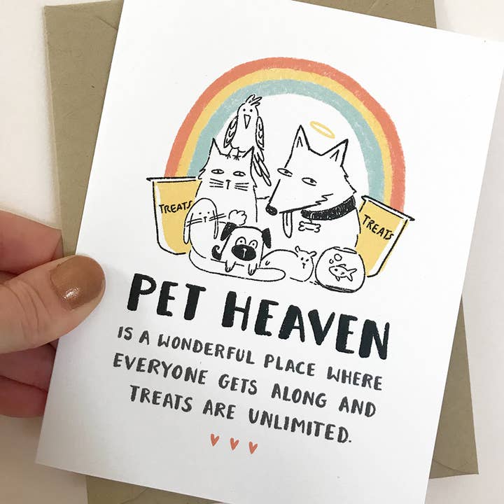 Paper Pony Co. - Wholesale Sympathy Card - Pet Heaven Sympathy Card2