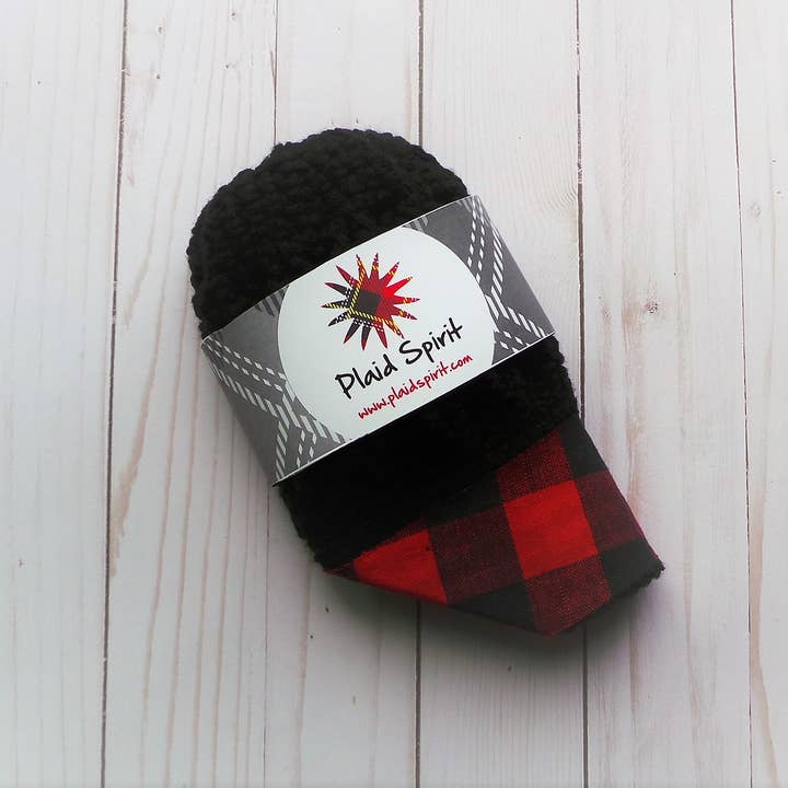 Sombrero de Cuadros de Búfalo REVERSIBLE; regalo navideño para ella para venta al por mayor de Plaid Spirit