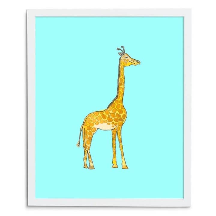 8 „x 10" Giraffe Baby-Drucke für den Großhandel von Wee Wild Ones